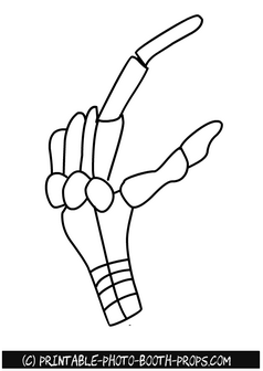 Skeleton's Hand Prop