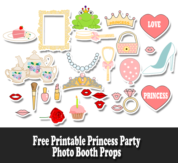 Girls Princess Party Props