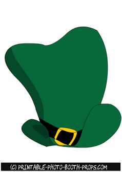 Free Printable Hat Prop for Saint Patrick's Day