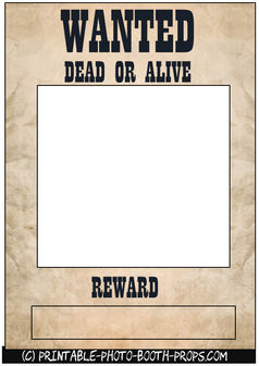 Wanted Dead or Alive Frame