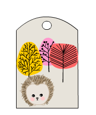 Bookmarks featuring Hedgehog