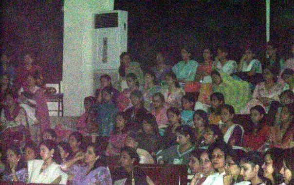 Giving talk and kinniard college for women Lahore